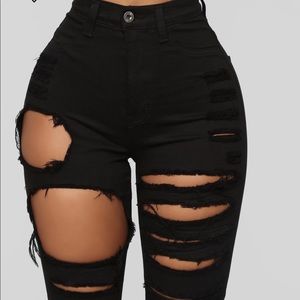 High rode Bermuda Shorts